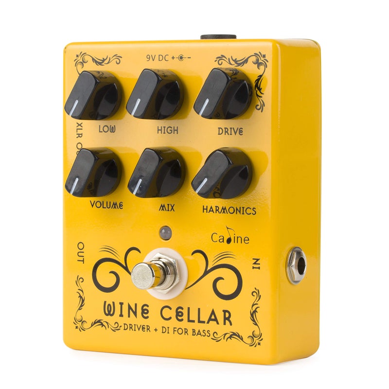 Caline CP-60 Wine Cellar Bass Driver Guitar Effects Pedal True Bypass - Image 1